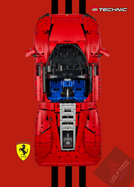 Cadre Légo Ferrari